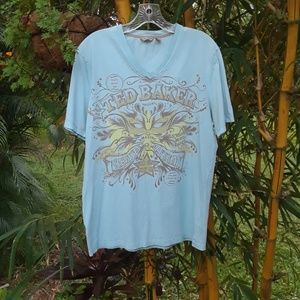 TED BAKER Carnival Mayhem London T-SHRT vNeck RARE